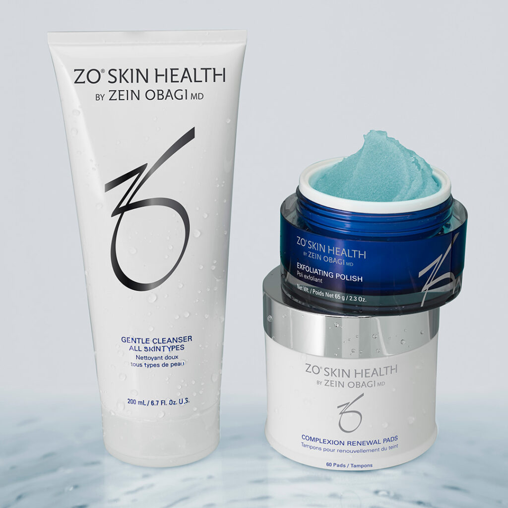 ZO Skin products of our Getting Skin Ready line.